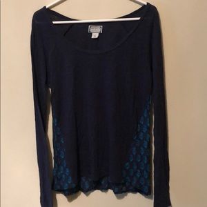 Lucky Brand long sleeve blouse